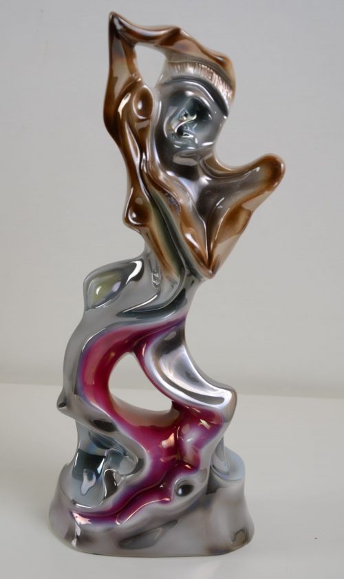 Śliczna figurka abstrakcja porcelana Hiszp. 630