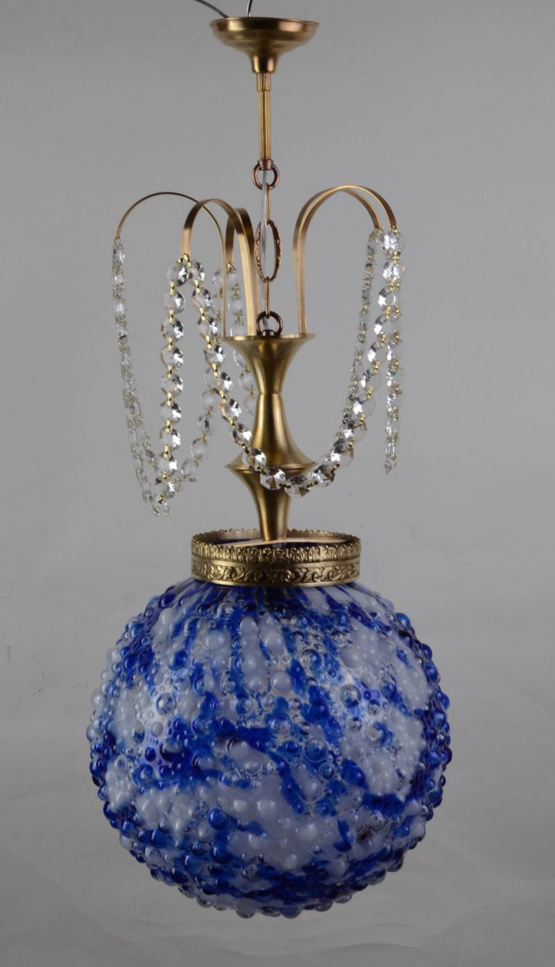 Oryginalna lampa z kloszem Murano Hiszp. 50-327