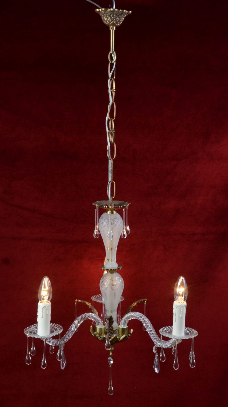 Żyrandol Maria Teresa kryształy Hiszpania 50- 297