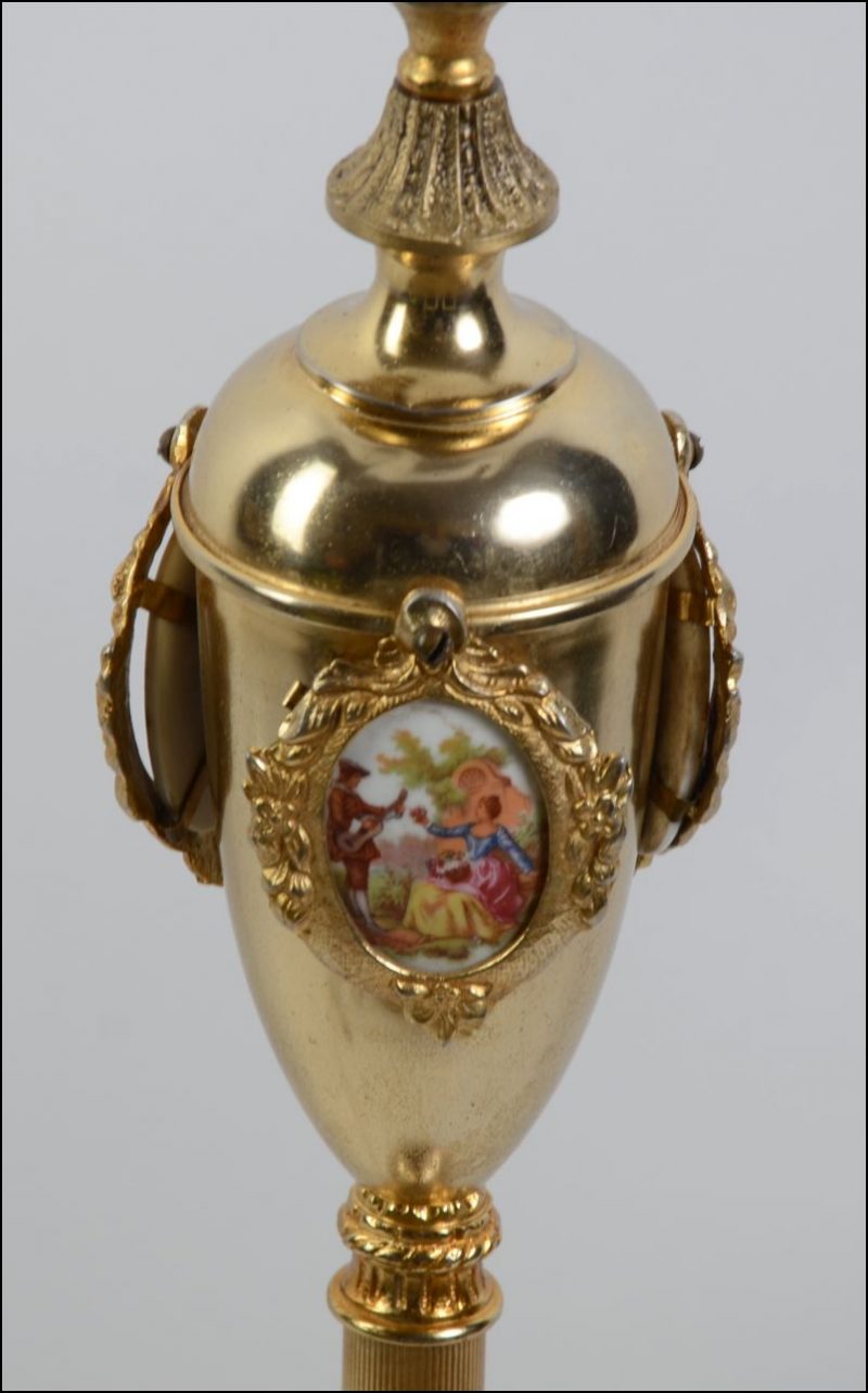 Wspaniała lampa stojąca z kryształami Hiszp.1016 - obrazek 2