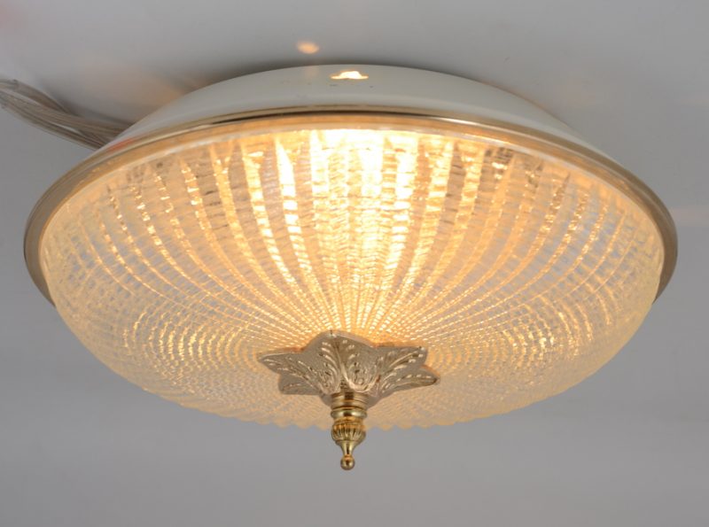 Plafon złota obręcz lampa sufitowa klosz 1067 - obrazek 7