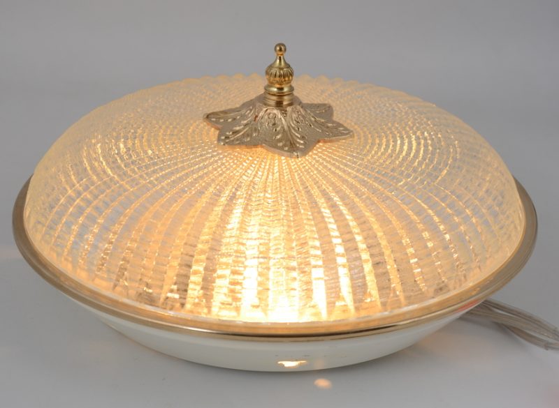 Plafon złota obręcz lampa sufitowa klosz 1067 - obrazek 3