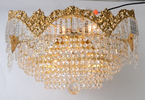 Oryginalna lampa żyrandol kryształy1069