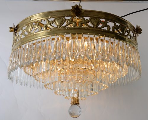 Oryginalna lampa żyrandol kryształy1070