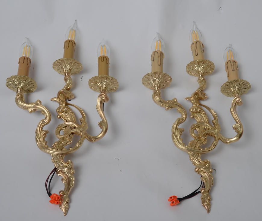 Stylowy komplet 2x kinkiet świeczki Hiszp.483 - obrazek 8