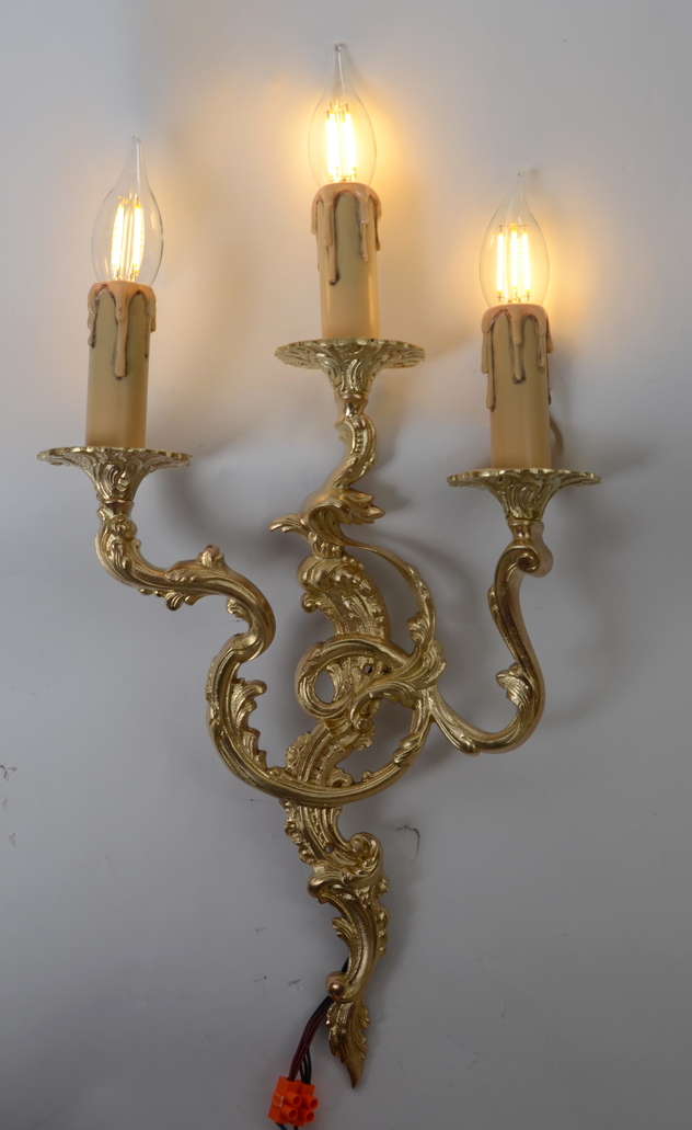 Stylowy komplet 2x kinkiet świeczki Hiszp.483 - obrazek 10