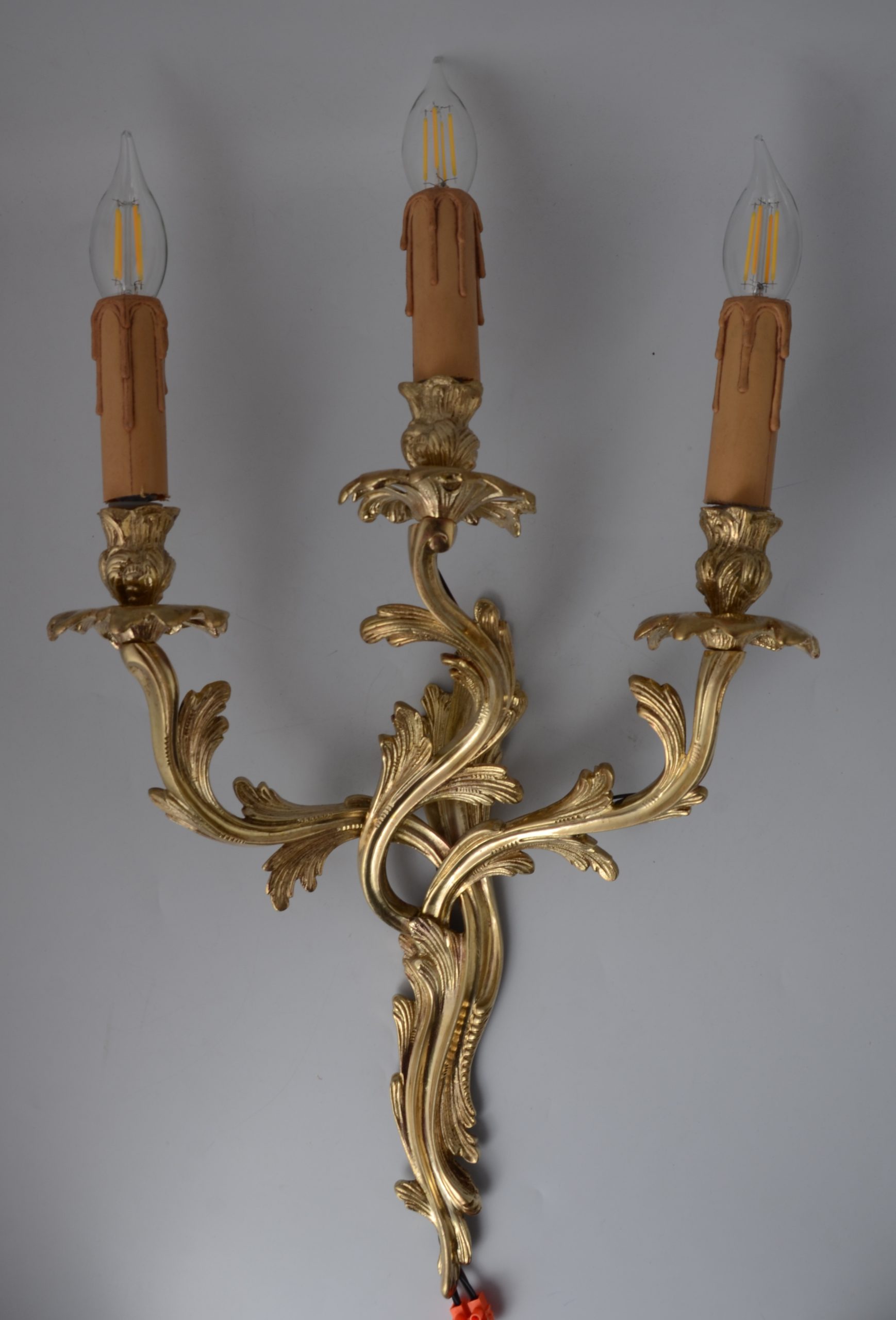 Oryginalny kinkiet świeczki Hiszp.484 - obrazek 3