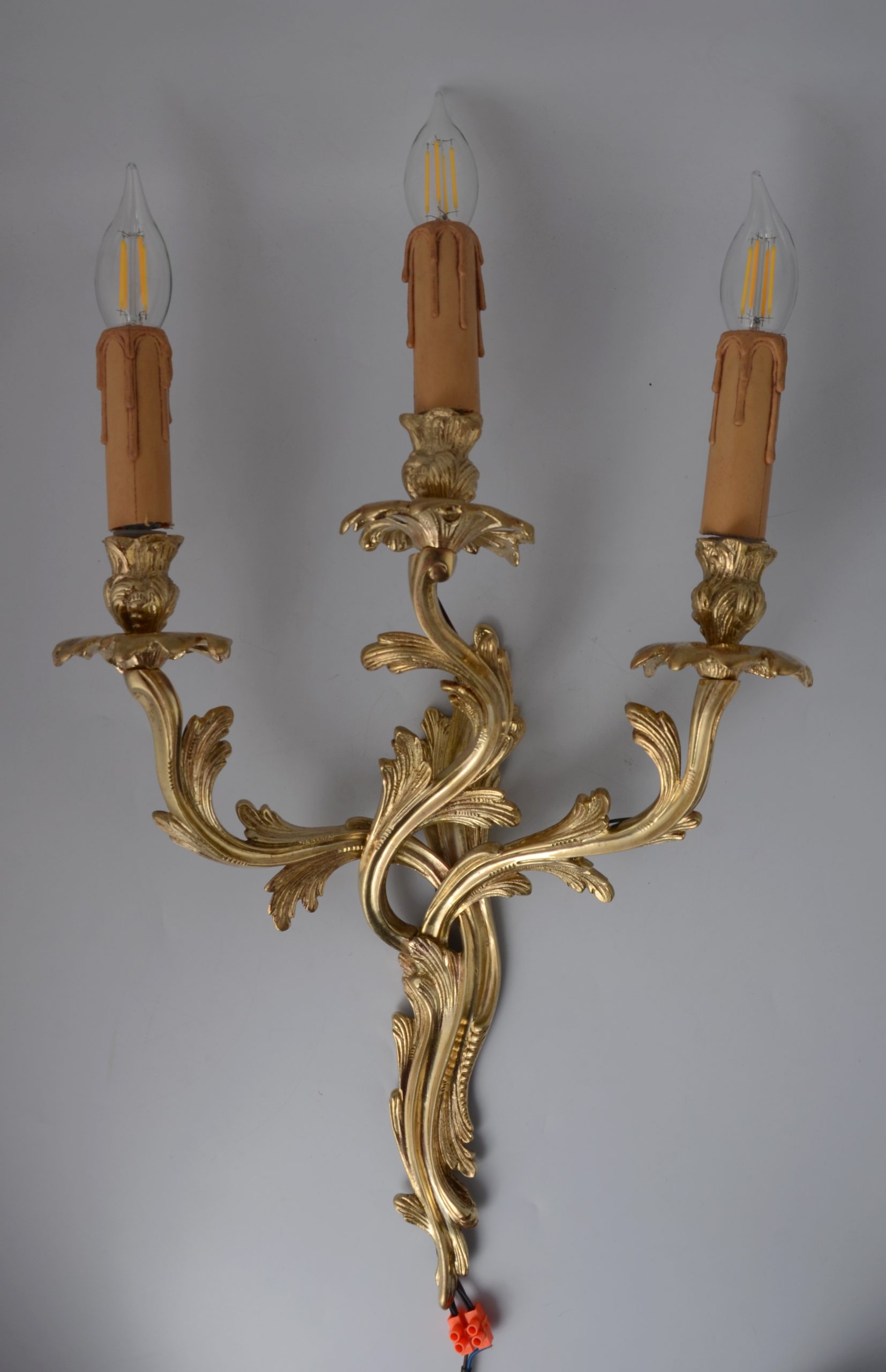 Oryginalny kinkiet świeczki Hiszp.484 - obrazek 4