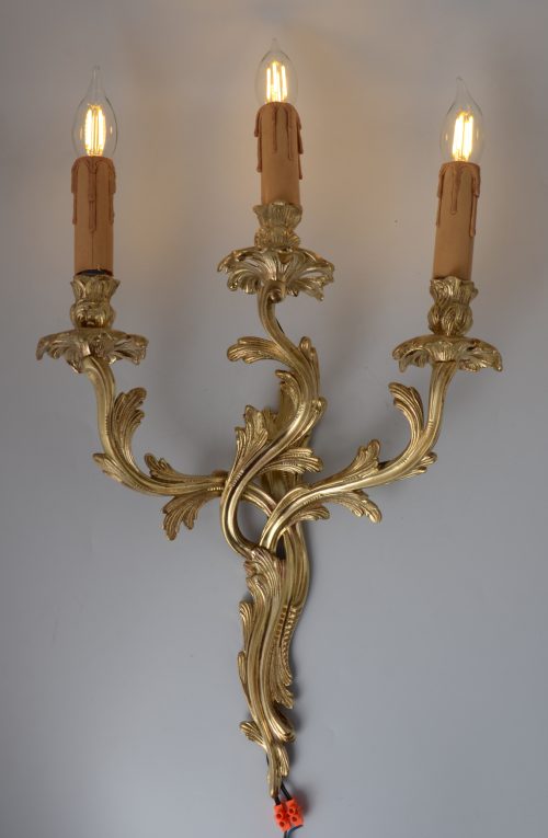 Oryginalny kinkiet świeczki Hiszp.484