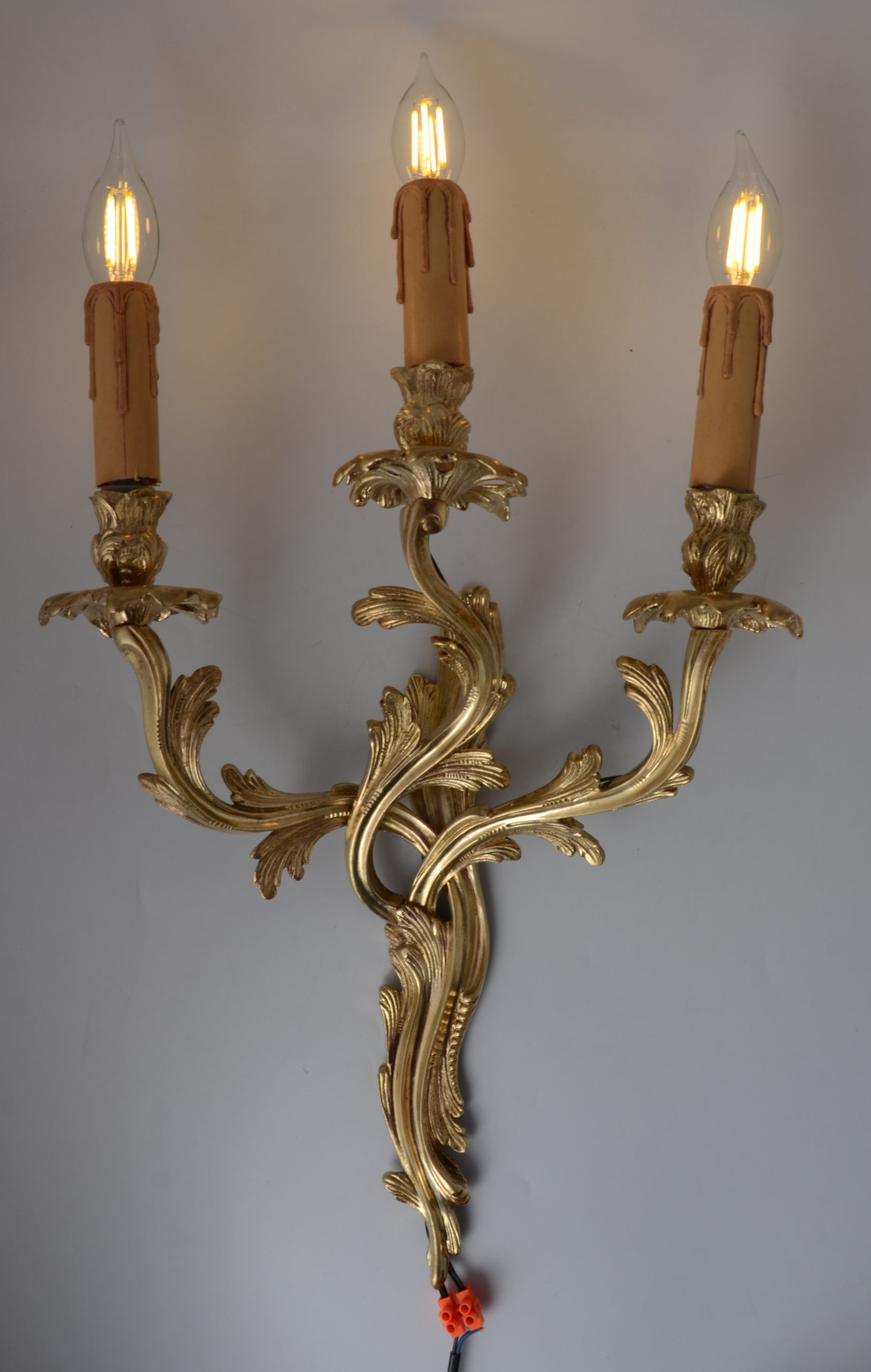 Oryginalny kinkiet świeczki Hiszp.484 - obrazek 9