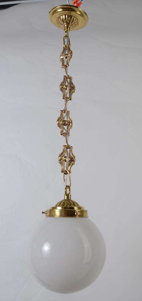 Oryginalna lampa kula art deco Hiszp. 1078