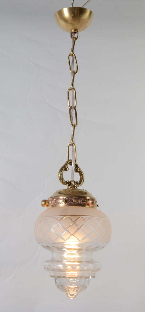 Wyjątkowa lampa wisząca klosz Hiszp.1088