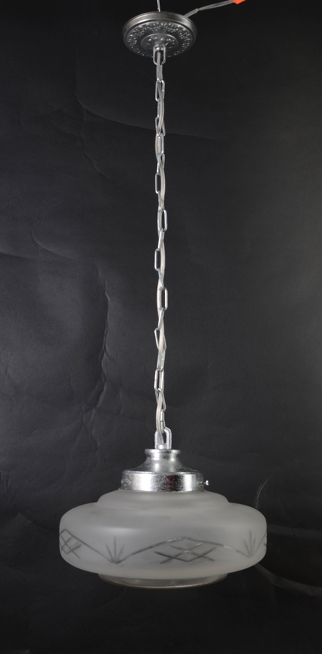 Oryginalna lampa wisząca klosz Hiszp.1090 - obrazek 4