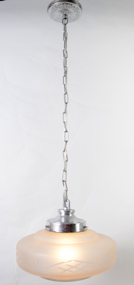 Oryginalna lampa wisząca klosz Hiszp.1090 - obrazek 9