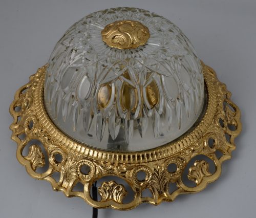 Piękny złoty lampa plafon  Hiszp.1102